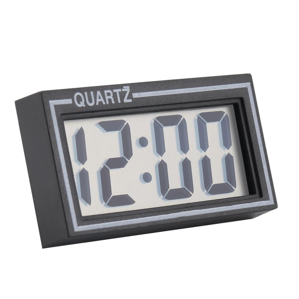 Mini LED Digitale Tafel Klok Auto Dashboard Bureau Horloge Elektronische Tafel Klok Met Kalender Reloj De Mesa Saati: Default Title