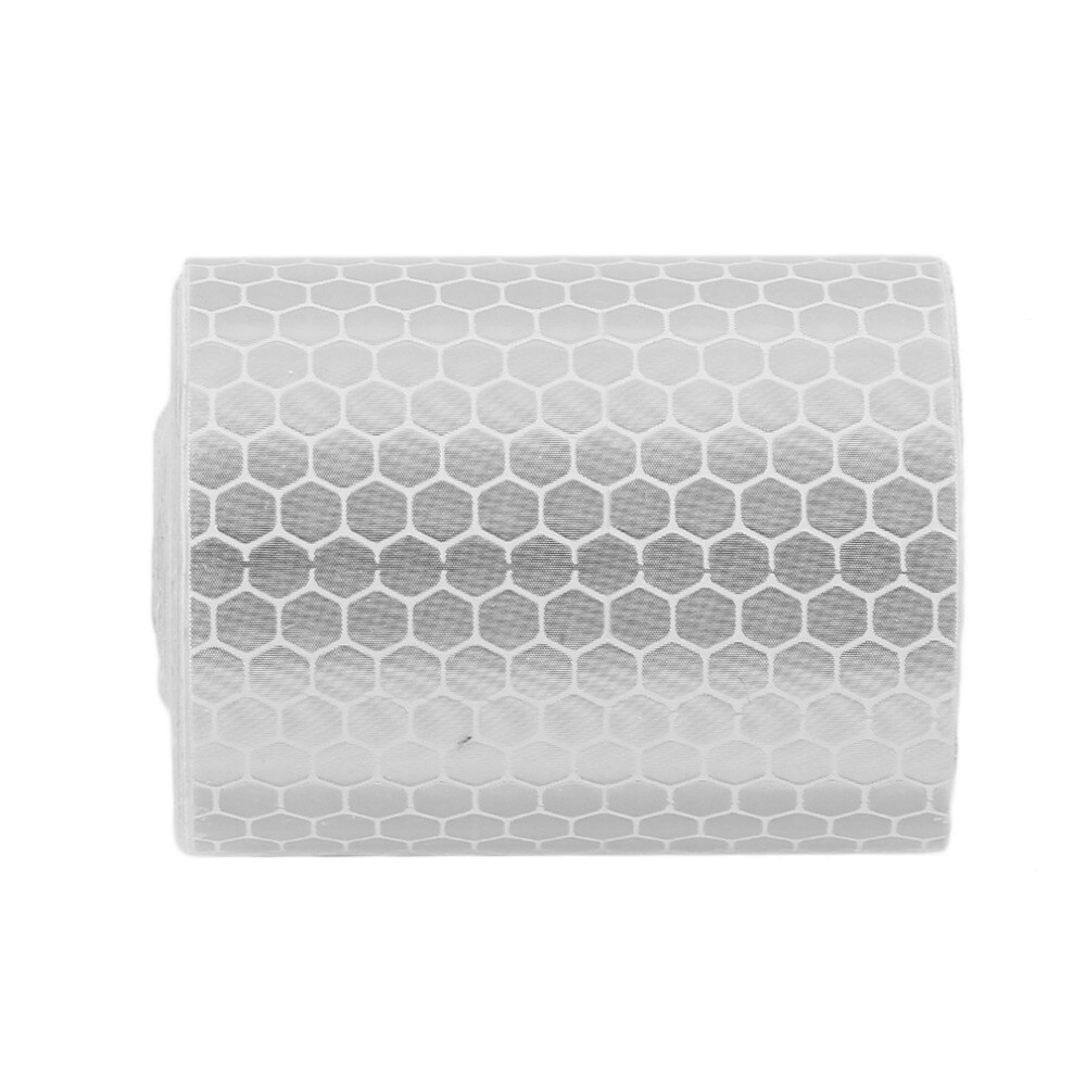 5Cm X 3M Veiligheid Mark Reflecterende Tape Stickers Voor Fietsen Frames Motorfiets Zelfklevende Film Waarschuwing Tape Reflecterende film