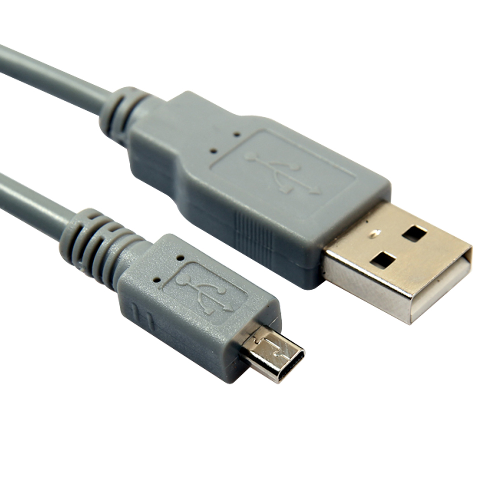1M USB AC adapter 8 Pin Data SYNC Cable Cord for Nikon for Sony For Oylampus For Konica Minolta Camera Cybershot
