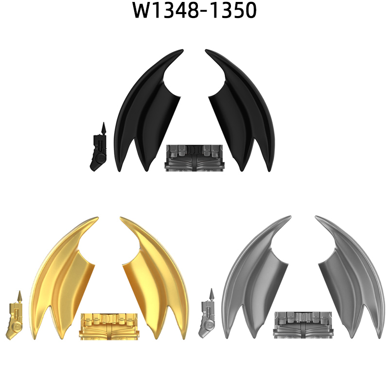 Die W1348-W1350 Umhang Actionfiguren Waffen Hosen Haarteile Modellblöcke MOC Bricks Set Spielzeug