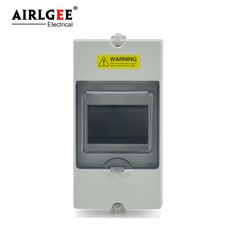 4 Way IP66 Waterproof Electrical Distribution Enclosure Outdoor Switch Box 1504