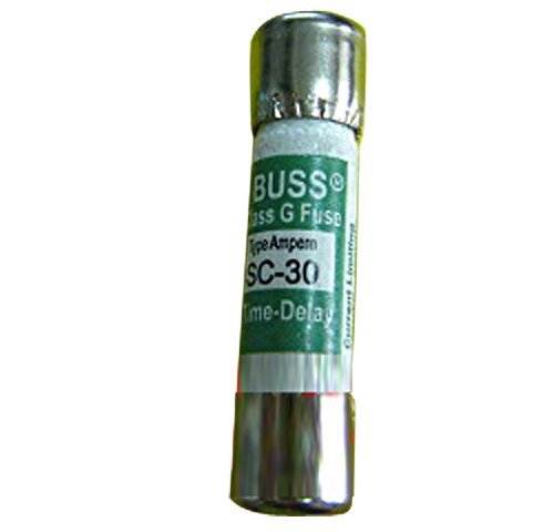 30 Amp Main Buss Fuse - Tub Spare Parts Time-Delay Class G Fuse BUSS