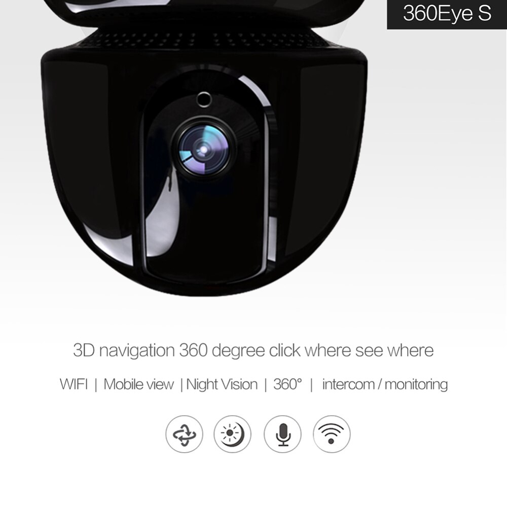 Babyfoon 1080P Draadloze Ip Camera 360 Panorama Thuis Wifi Security Cam 24H Draagbare Camera Baby