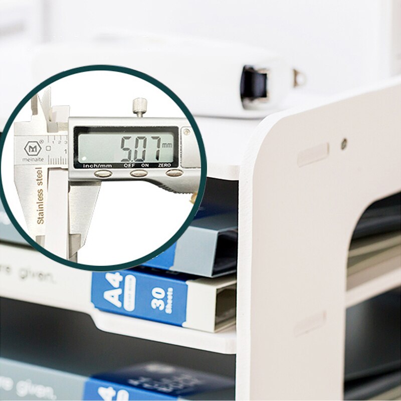 5 Layers Multifunction Document Trays File Papepr Letter Holder Stationery Storage Waterproof Desk Organizer Office Accessories