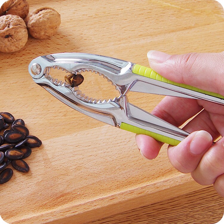 Walnut Tool Holder Multi-function Nut Peeling Green Handle