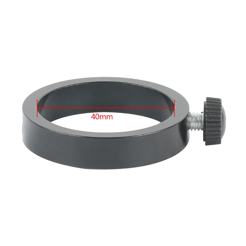 Anillo de montaje de 40MM, posición de fijación de hilo grueso M6 para soporte de resorte voladizo, instalación de lentes de microscopio Digital