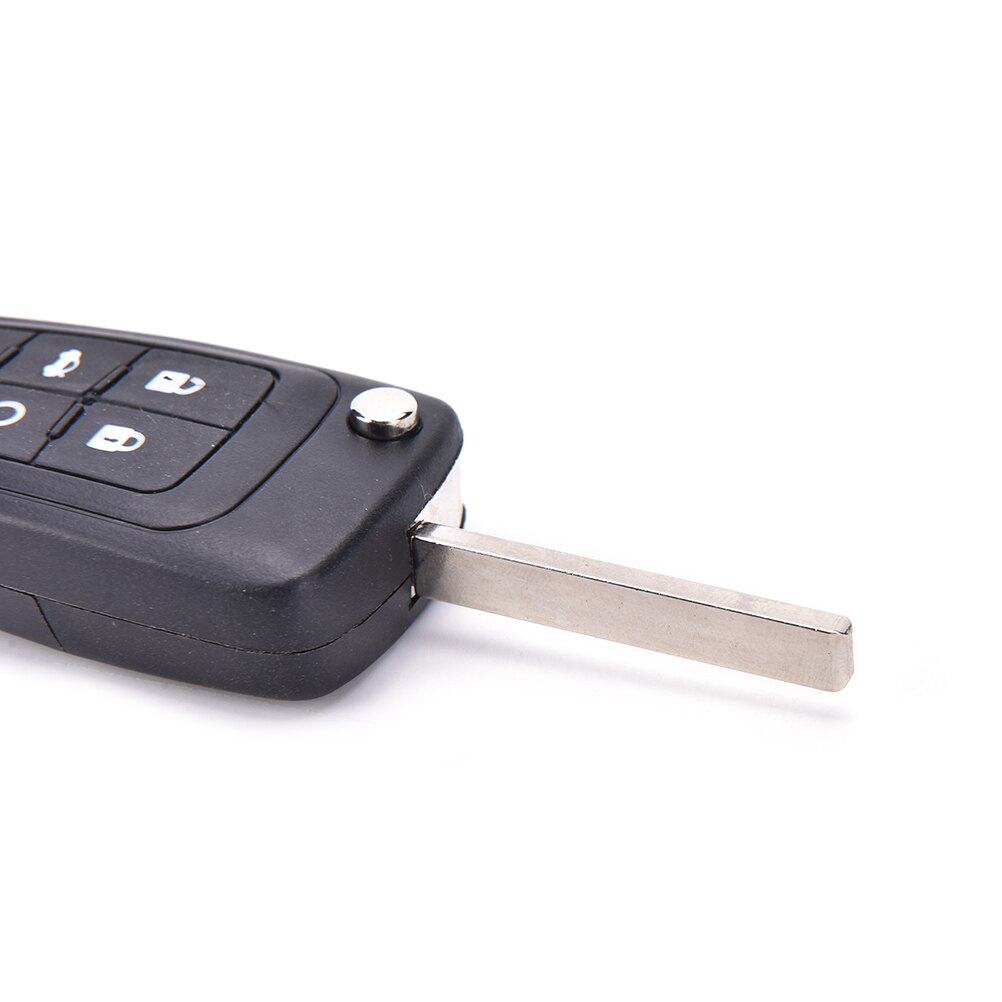 5 Button Flip Folding Key Shell Remote Case Fob For CHEVROLET Camaro Volt