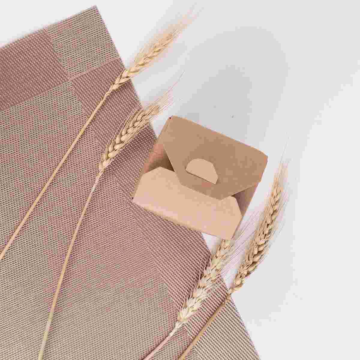 50Pcs 16 Ounce Kraft Paper Buckets Disposable Meal Prep Containers Food Package Party Favor Boxes