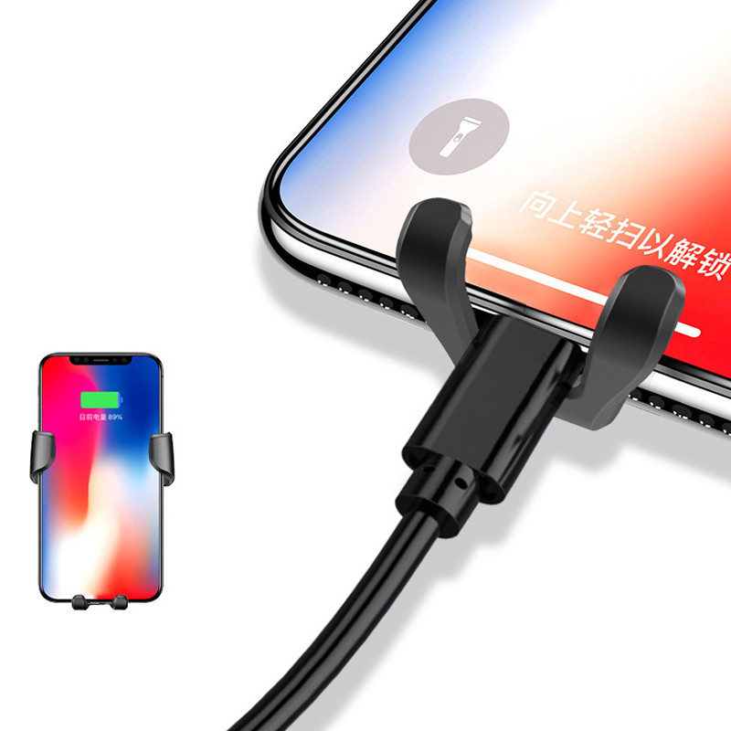 Universal Gravity Car Phone Holder Air Vent Clip Mount Stand Stable Car Stand For Cell Phone Gravity Bracket Holder