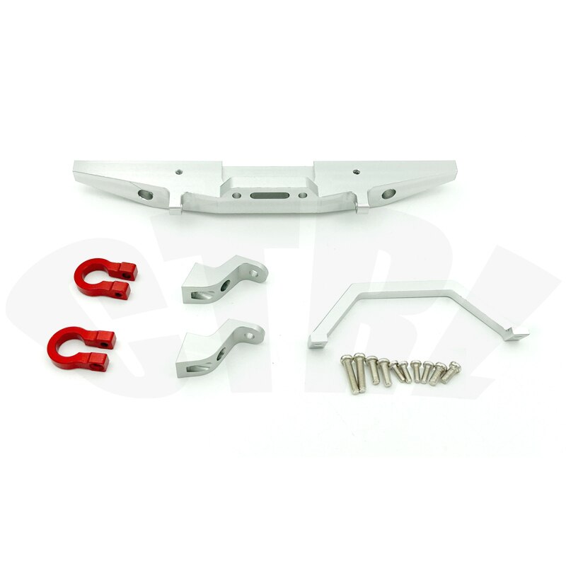 Metalen Voorbumper, geschikt Voor Wpl C14 C24 C24-1 1/16 Mn D90 D91 MN96 MN99 MN99s 1/12 Afstandsbediening Auto Upgrade Onderdelen