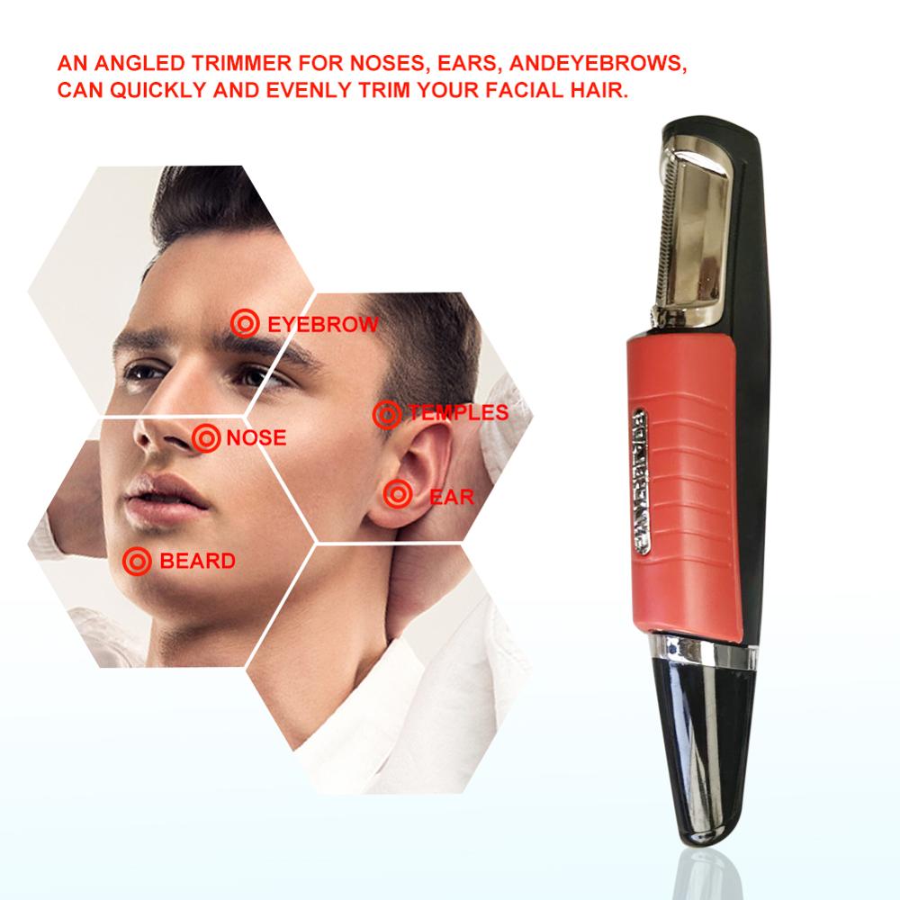 Haar Trimmer Wenkbrauw Oor Neus All In One Trimmer Removal Clipper Scheerapparaat Elektrische Gezichtsverzorging Trimmer Met Led Licht