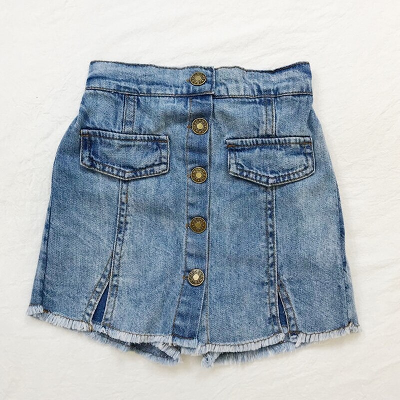 Sommer neue mädchen denim shorts Koreanische kinder wilde washed flash rand heißer hosen für 3 zu 14 jahre alt