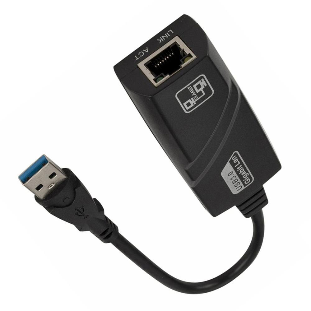 Netzwerk Adapter verdrahtet Usb 3,0 Auf Gigabit Ethernet Kunststoff Rj45 Lan (10/100/1000) Mbps Netzwerk Adapter Ethernet Netzwerk Adapter