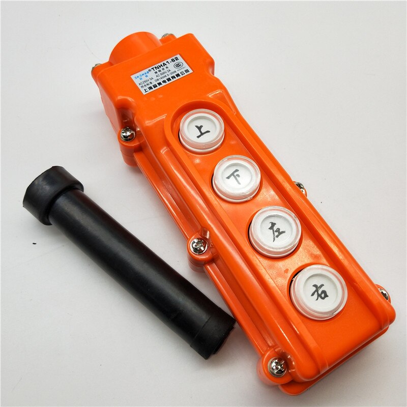 Waterproof hoist push button switch crane switch TNHA1-COB-61 21 31 32 33 pendant controller 220v 380v