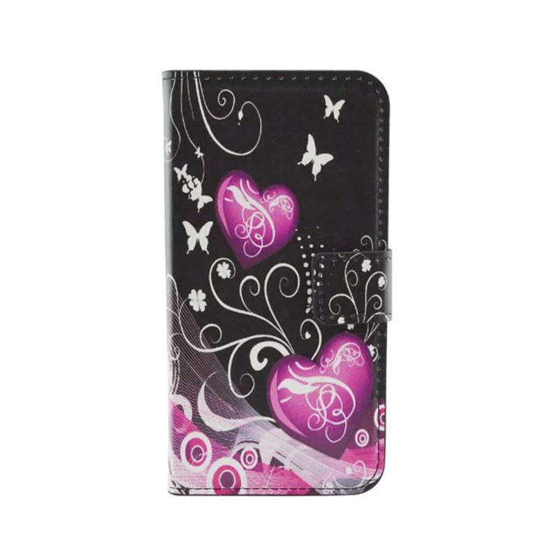Bloem Lederen Portemonnee Gevallen Voor Lg K10 Lte 4G K430 K430ds K430y K420n K410 Telefoon Case Fundas Back Cover shell Kaarthouder Coque