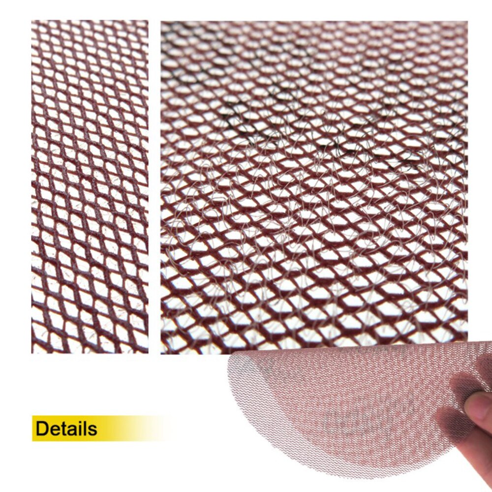 Mesh Sanding Discs 5inch/6inch Hook & Loop Abrasive Pad Dust Free Disc Anti-Blocking Sharp Grinding Sandpaper Woodworking Tools