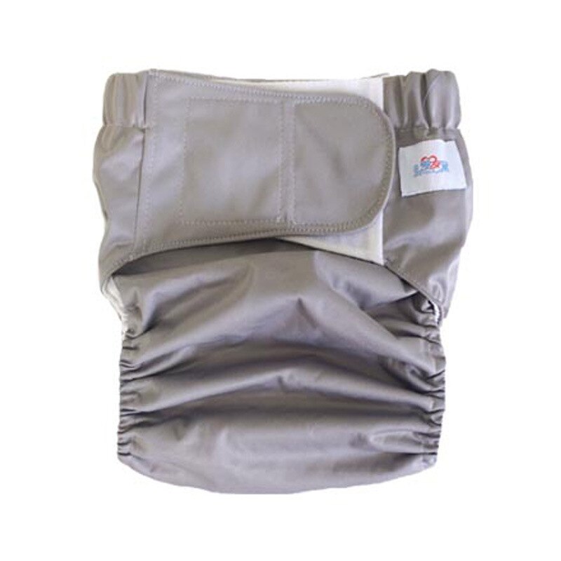 reusable unisex adult cloth diaper pants incontinence nappy inserts cover with velcro washable 35kg-100kg S M L XL