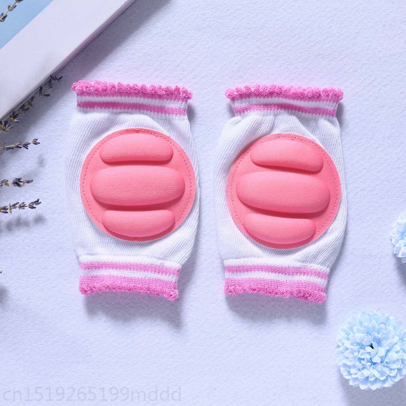 Kids Kneecap Breathable Knees Protector Crawling Leg Pads Elbow Cushion Toddlers