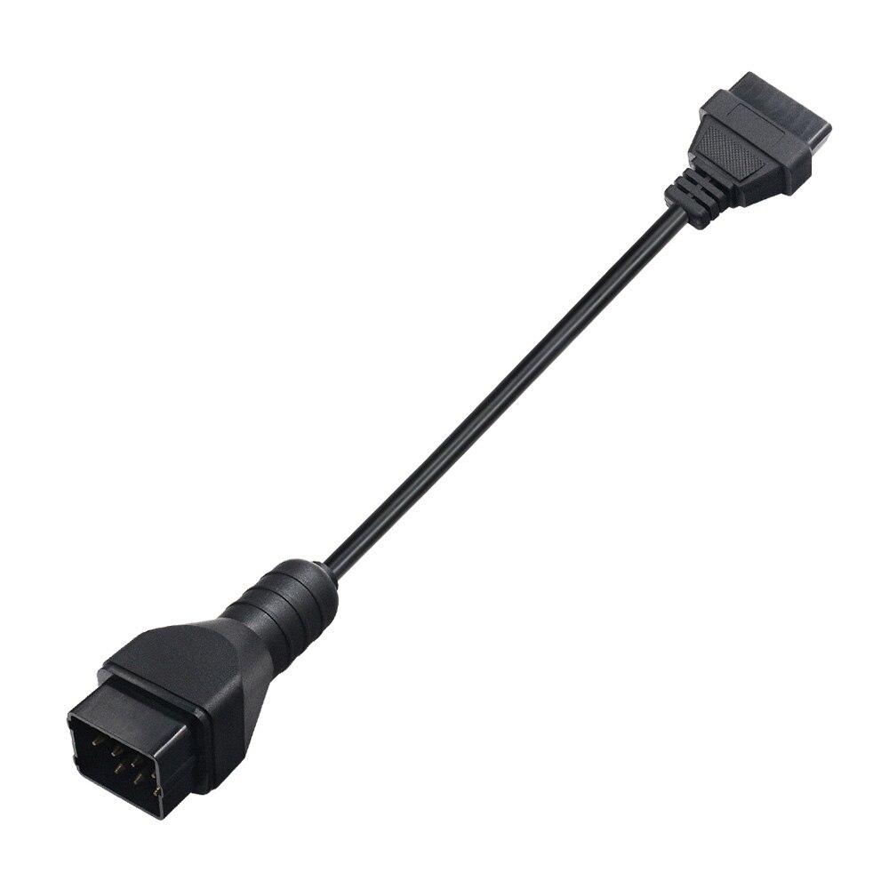 OBD2 Connector For Renault 12Pin to 16Pin Female Adapter obd 2 OBDII Extension Cable For Renault 12 Pin Connector Cable