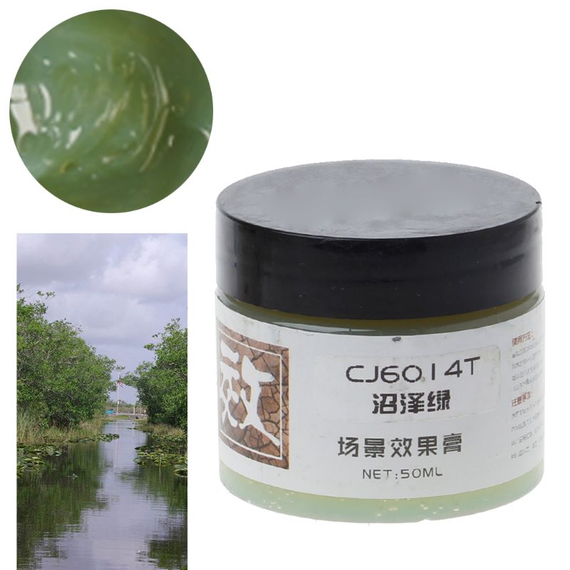 50ML Ocean Lake Realistic Wave Rushing Waters Micro Landscape Resin Art Craft DIY Accessories Jewelry Making Material: 9
