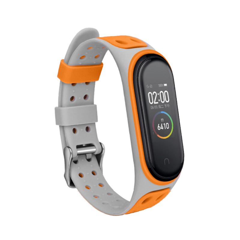 8 Stijlen Band Voor Xiaomi Mi Band 5 Siliconen Roze Vervanging Polsband Armband Horlogeband Voor Xiomi Mi Band: 06