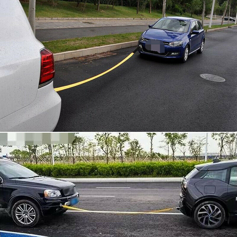 4m 5tons Car Van Tow Rope Hook Heavy Duty Road Recovery Pull Towing Strap