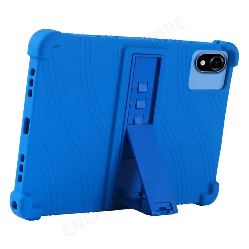 For Teclast P30 T P30T Case 10.1 inch Tablet PC Soft Silicone Shockproof Cover with Rear Kickstand Soft