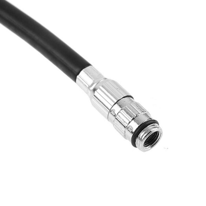 Praktische Fahrrad Pumpe mit Manometer Hochdruck Hand Mini Pumpe Schlauch Luft Inflator Schrader Radfahren Schock Gabel Reifen Fahrrad Pumpe neue