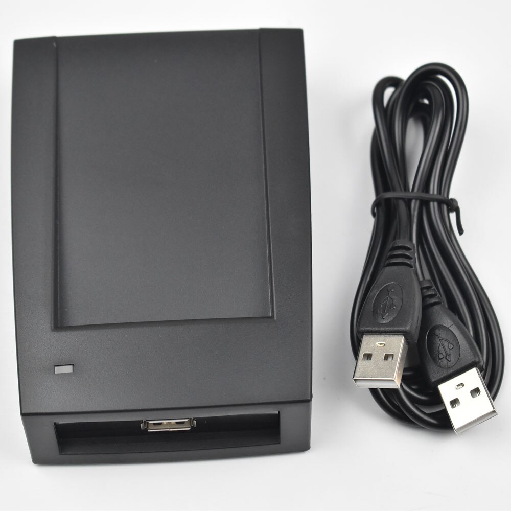 125KHz 13.56MHz RFID Reader USB Proximity Sensor Smart Card Reader No Drive Issuing Device USB for Access Control