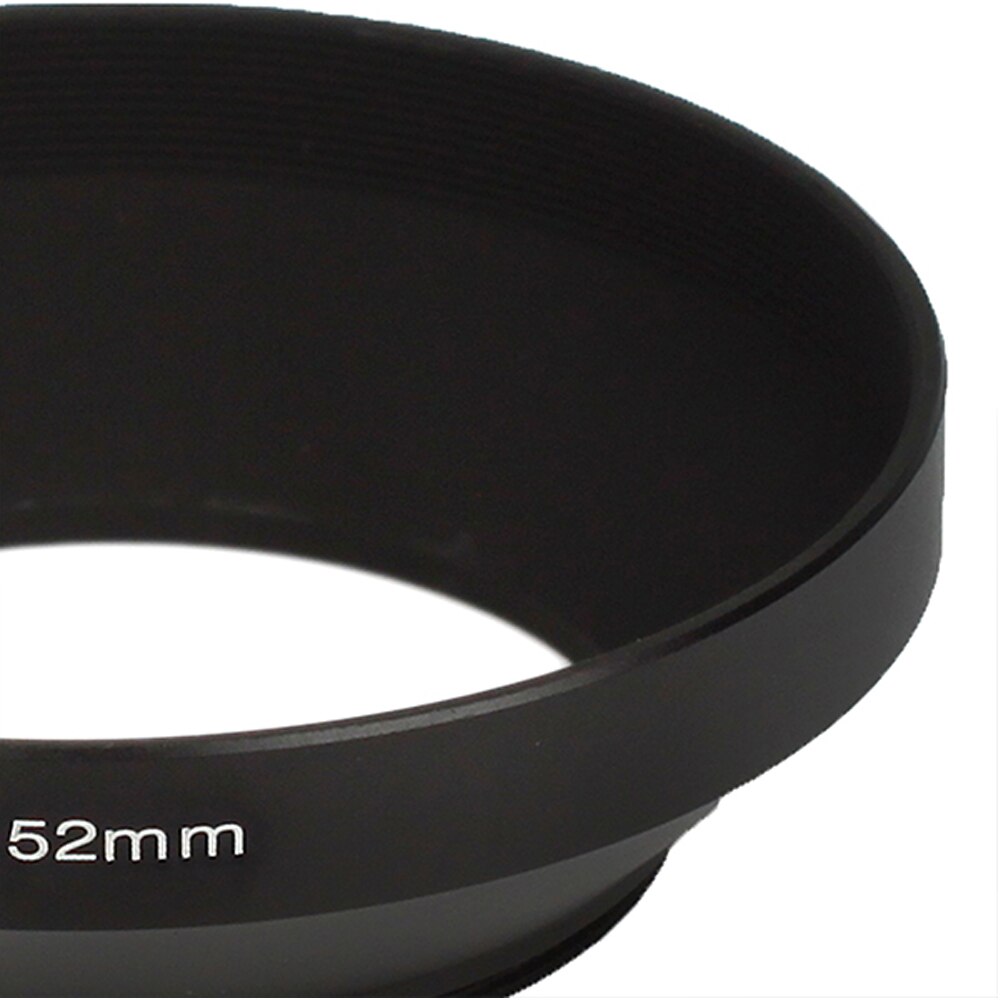 Pixco Metal Wide Angle Lens Hood Suit For lens with 52mm/55mm/58mm/67mm/72mm/77mm filter thread