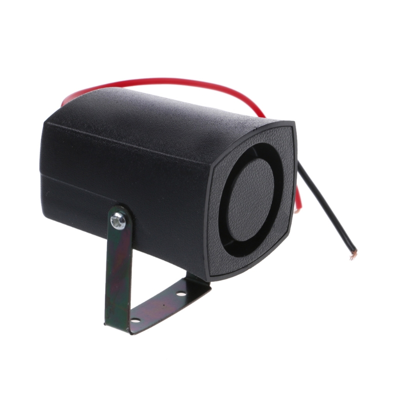 cc 12V Auto advertencia sirena copia de seguridad alarmas bocinas advertencia sonido pitido sirena inversa Delgado cuerno Invisible