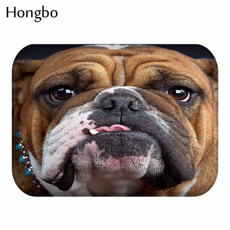 Hongbo-tapis de sol en tigre, motif chien, hibou et chat, antidérapant, pour porte, paillasson extérieur, cuisine, salon: 6