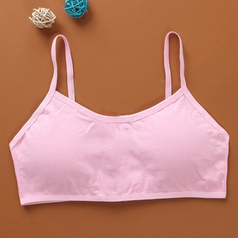 Kids Sports Bra Push Up Running Bra Tops Girls Full Cup Seamless Underwear Training Puberty Bra Sports Yoga Gym Sport Bra