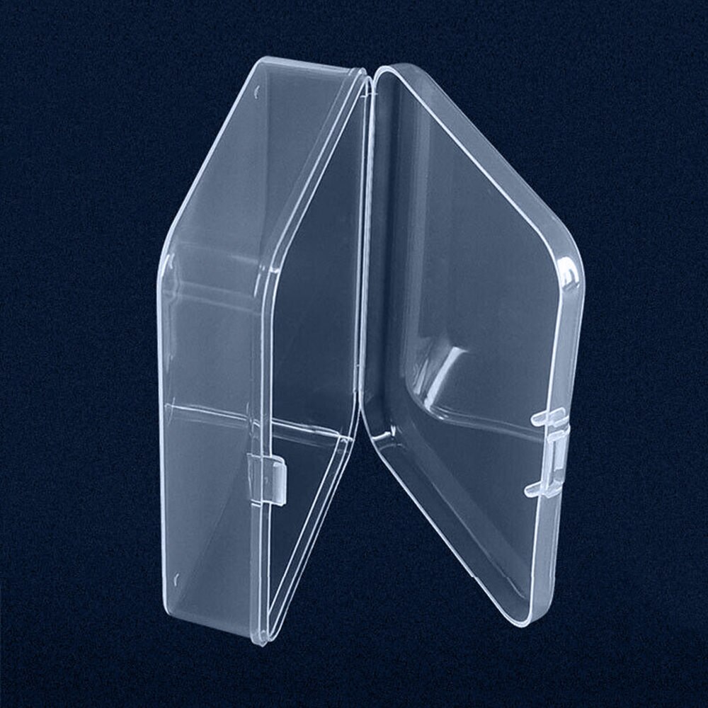 PP Clear Lidded Small Plastic For Trifles Parts Tools Storage Box Jewelry Display Box Screw Case eads Container