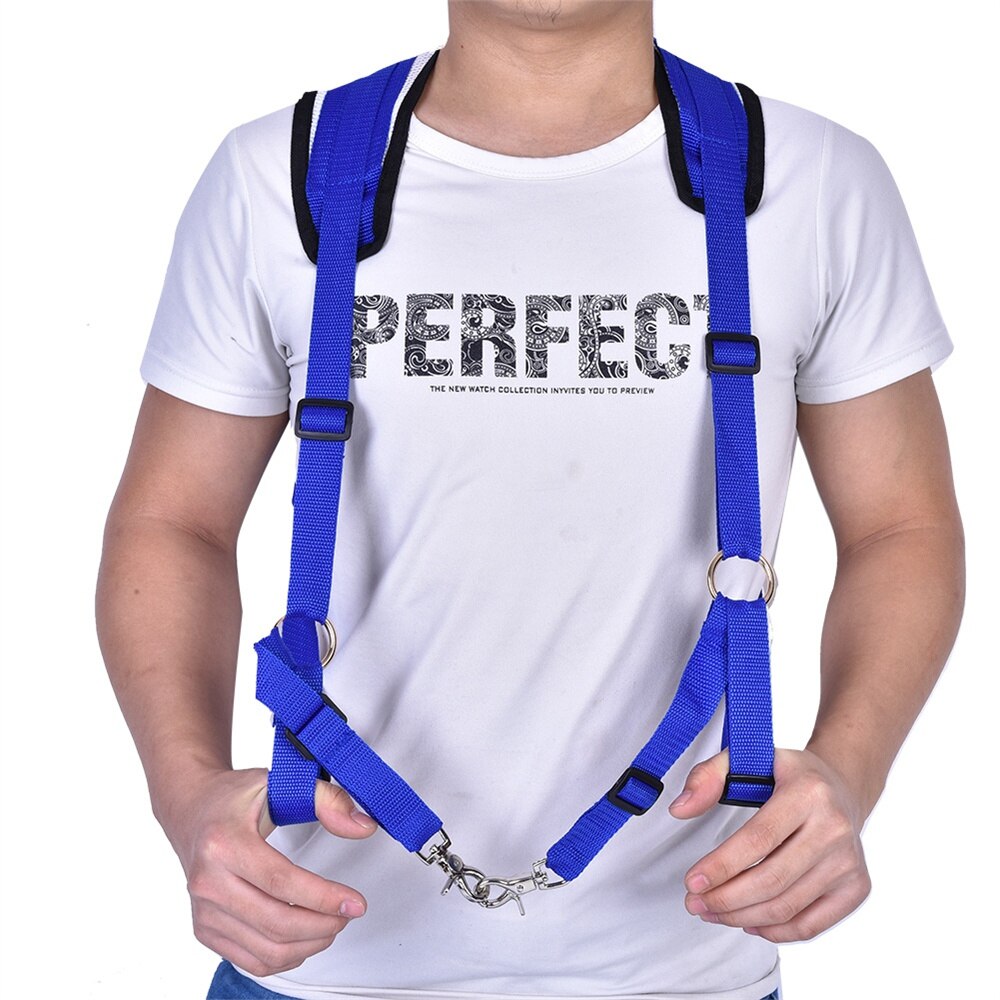 Arnés de hombro para pesca, práctico chaleco de pesca ultraligero, cinturón ajustable, novedad de