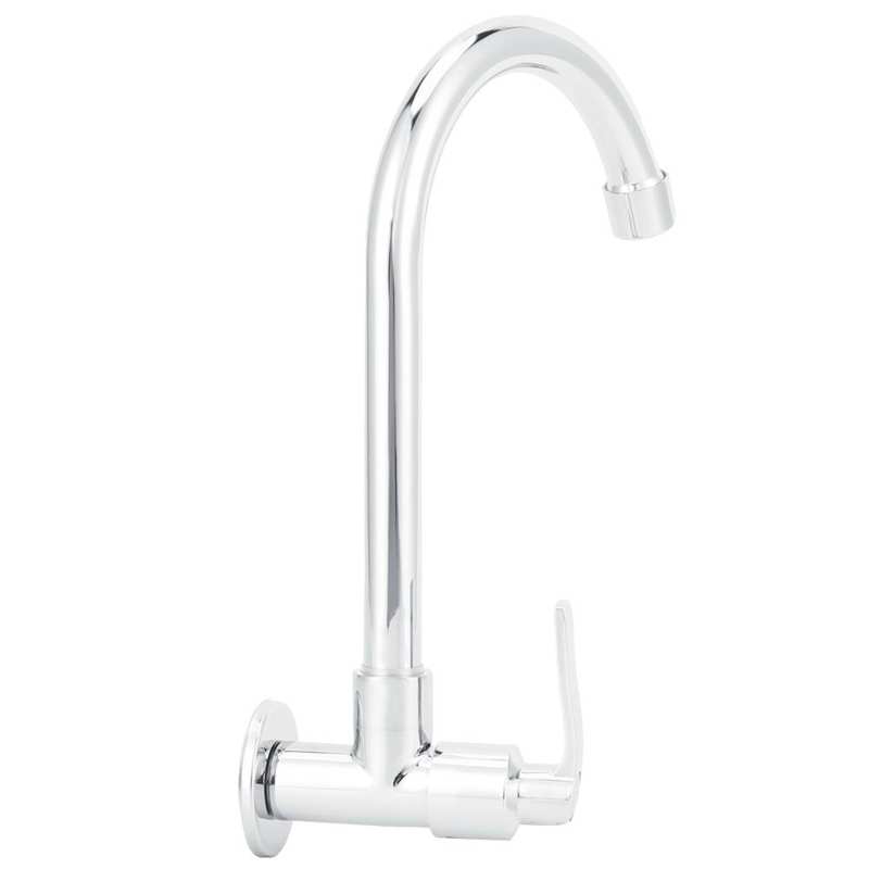 basin faucet bathroom faucet /2 Kitchen Sink Faucet 360 Degree Rotating Wall-Mounted Water Tap with Single Handle torneira
