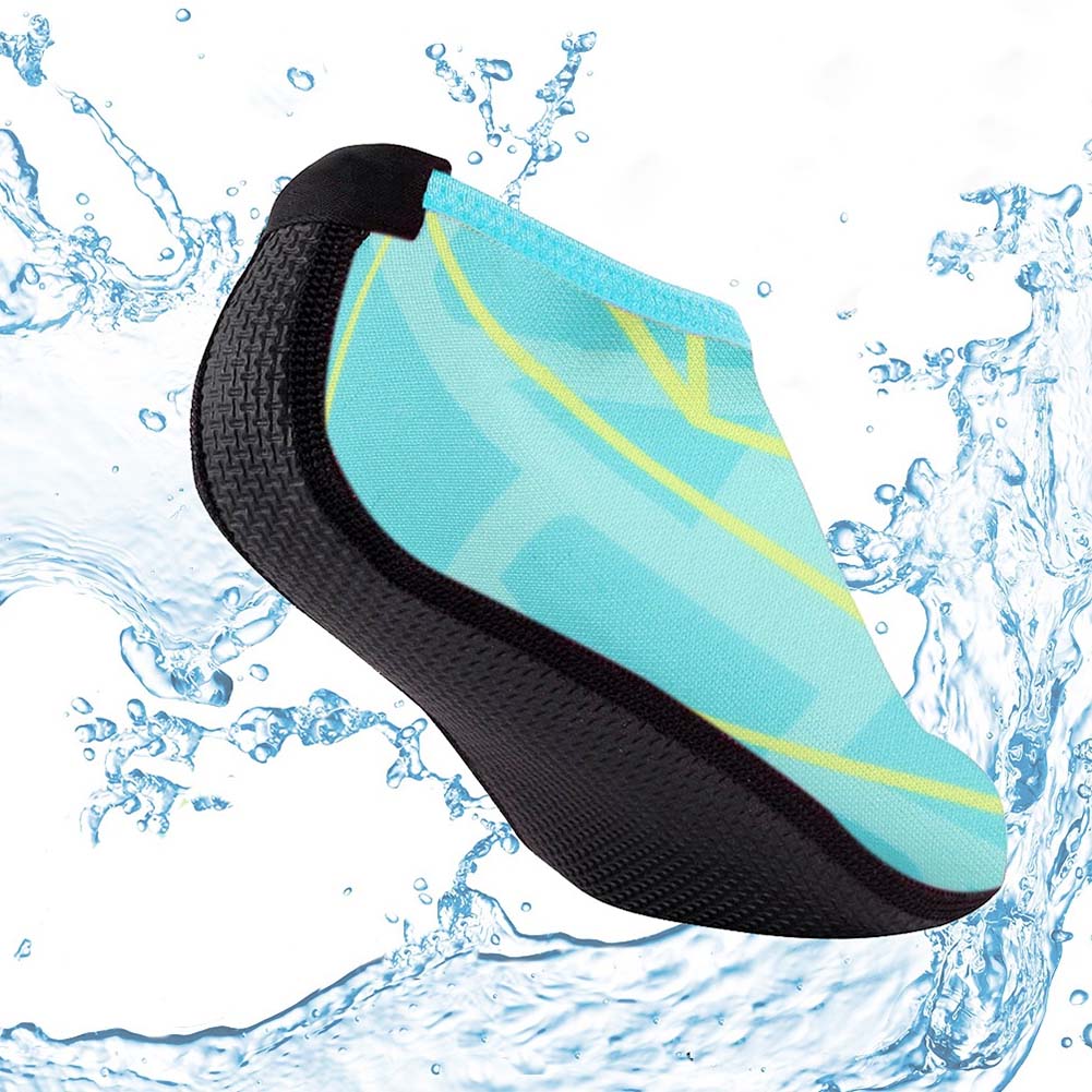 Hommes femmes eau peau chaussures Aqua chaussettes néoprène plongée chaussettes combinaison prévenir les rayures anti-dérapant nager plage chaussures EDF88