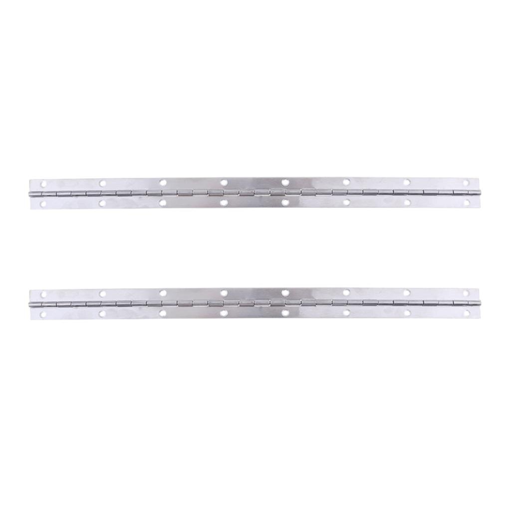 2pcs 15inch X1inch Boat Piano Hinge Stainless Marine Deck &amp; Cabin Hardware