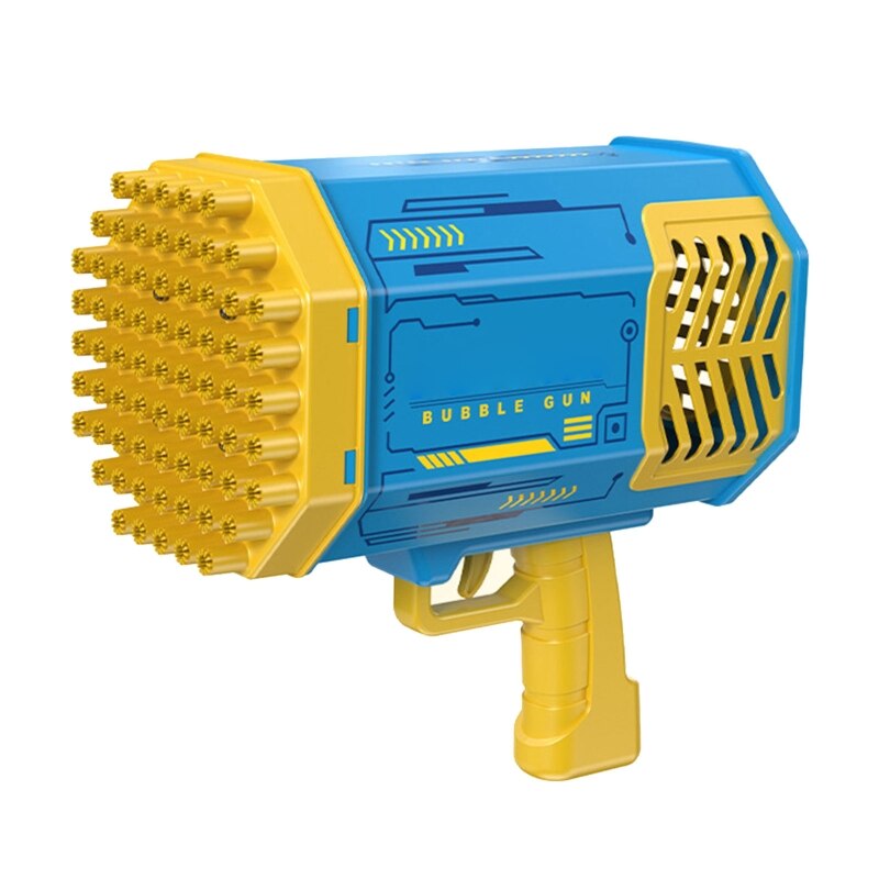 Bubble Toy Bubble Machine con 69 fori per bambini novità Summer Yard Play Gift: Collision