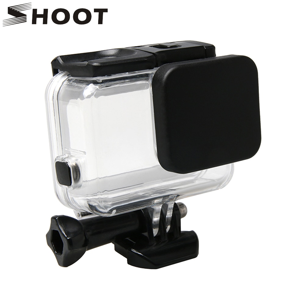 SCHIETEN Lens Caps Beschermhoes Lens Cover Caps voor GoPro Hero 7 6 5 Black Waterproof Case Behuizing Lens Cover voor Go Pro Hero 7