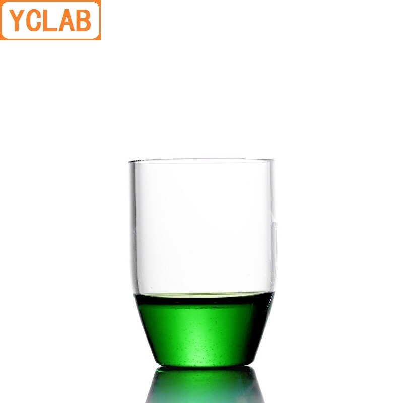 Yclab 20ml kvarts degel med lock eller inget lock mycket transparent högtemperaturresistent laboratorieutrustning för kemi