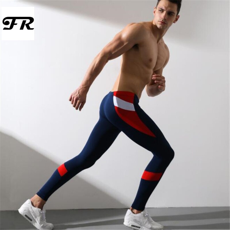 Fr miesten lämminhousut,miesten leggingsit,miesten ohuet stretch-leggingsit