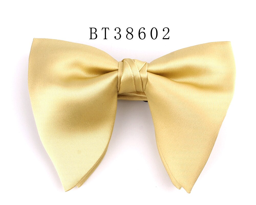 La boda de pajarita de Color para los hombres y las mujeres mariposa damas arco nudo de corbata de lazo de satén corbatas padrinos: BT38602