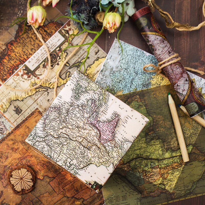 14Cm X 14Cm Chirstmas Retro Plakboek Rijstpapier Bloem Achtergrond Ambacht Diy Papier Junk Journal Scrapbooking Lakmoespapier 8 Stuks