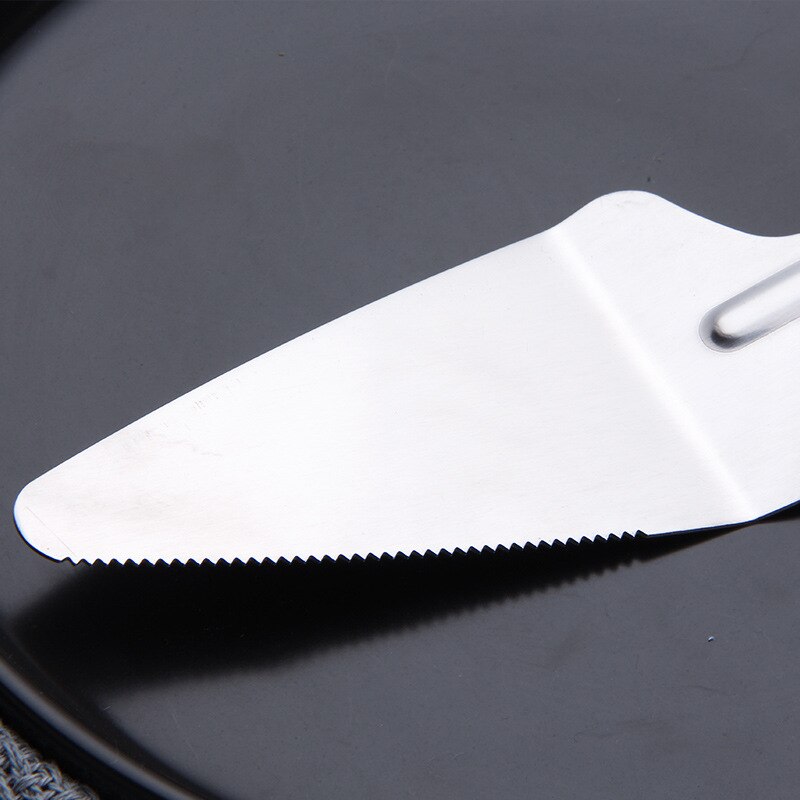 Pala triangular de acero inoxidable para pasteles, pala para queso, cuchillo tarta cumpleaños, utensilios para hornear, de fábrica