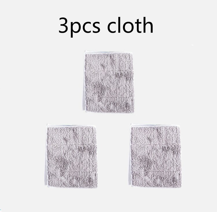 DEARMAMY 3er Set Korallenvlies-Mopppads – Maschinenwaschbar, Wiederverwendbar, Für Holz-, Fliesen- & Steinböden