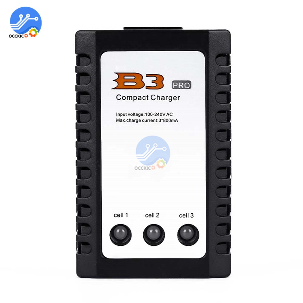 BMS 2S 3S Battery Charger For iMaxRC iMax B3 Pro Compact Lipo Battery Balance AC 110-240V Power Bank Charging For RC Helicopter