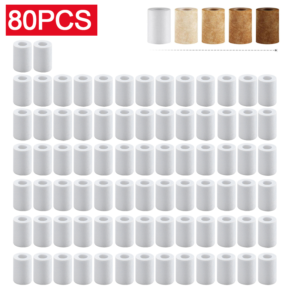 2-100pcs Universal Faucet Filters PP Cottons Water Outlet Purifier For Kitchen Bathroom Shower Filter PP Cotton Faucet Accessory: Lavender