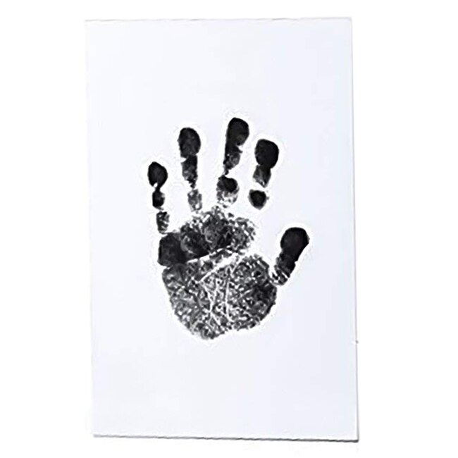 6Pack Handafdruk En Voetafdruk Ink Pads Zonder Inkt-Touch, veilig Print Kit Voor Baby En Huisdieren 3 Grote Inkt Pads + 6 Opdruk Kaarten, Bla