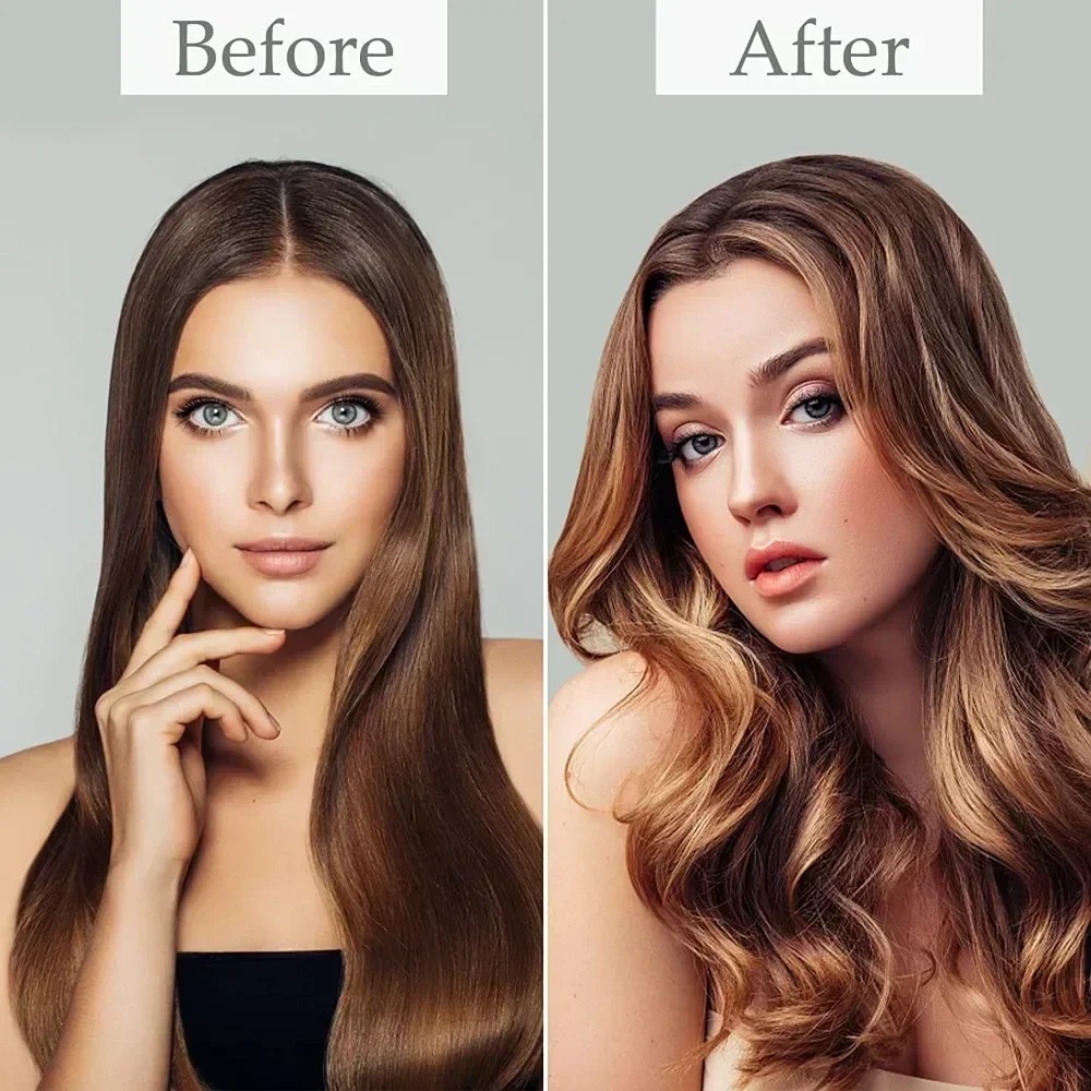 Big Wave Lazy Heatless Curling Rod Plush Head Hair Curler Wave Form Curl Rod Sponge Curling Bouncy Curling Hair Hair Rollers